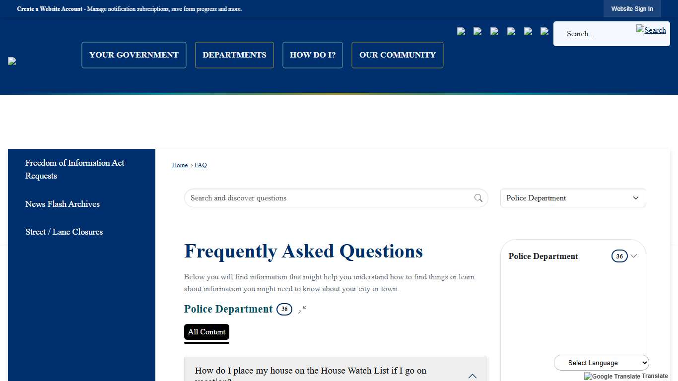 Frequently Asked Questions - CivicPlus.CMS.FAQ